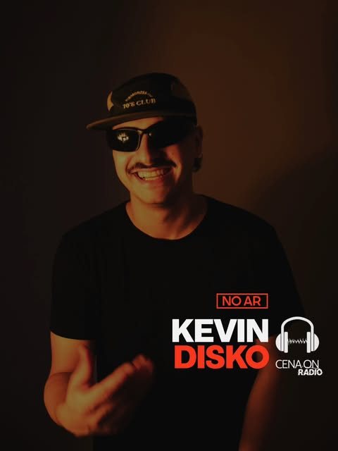 Flyer do set na Cena ON Radio